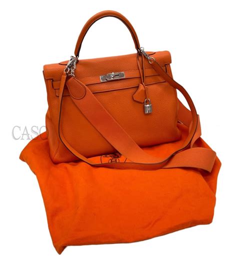 Borse Hermès in Pelle Arancione 